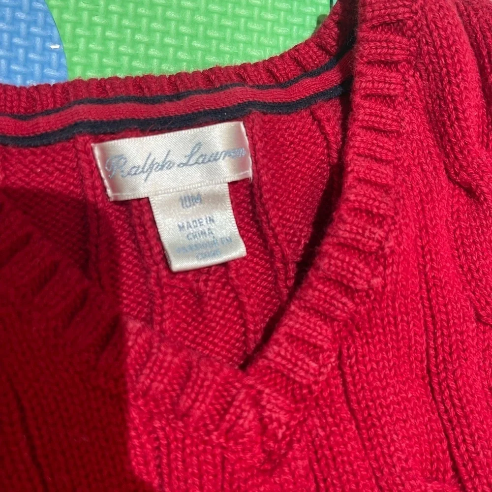 Ralph Lauren elegant crimson
